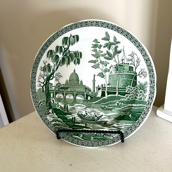Spode Georgian Series Green 10” Plate (Dresser Set) / ‘Rome’ Introduced c. 1811 - Picture 1 of 4